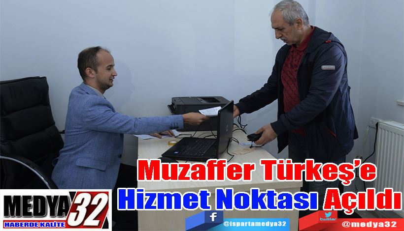 Muzaffer Türkeş’e  Hizmet Noktası Açıldı