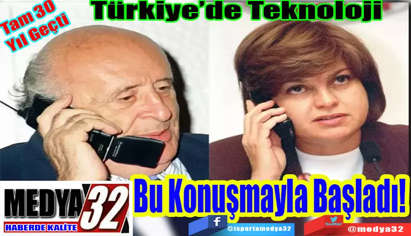 Tam 30  Yıl Geçti Türkiye’de Cep Telefonu İlk Kez Tansu Çiller‘İn Demirel‘İ;  Aramasıyla Kullanıldı