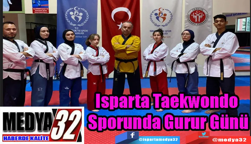 Isparta Taekwondo  Sporunda Gurur Günü