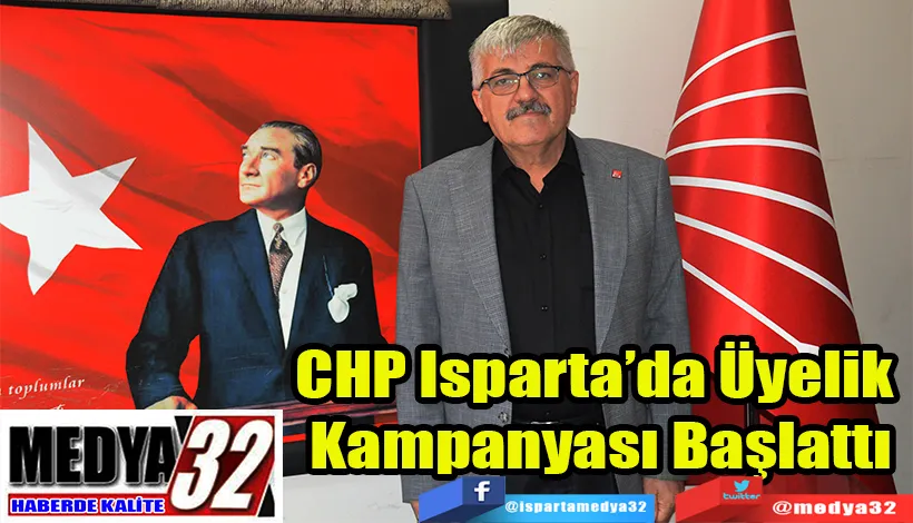   CHP Isparta’da Üyelik  Kampanyası Başlattı