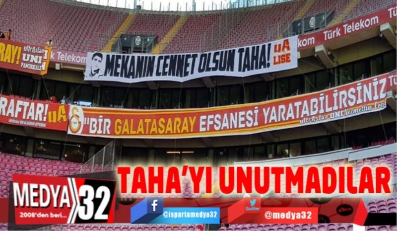 Galatasaray taraftarı Taha