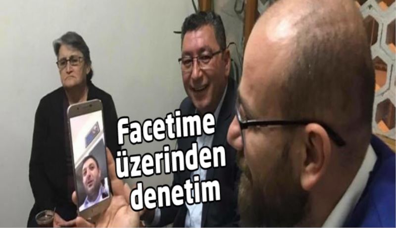 AK Parti İl Başkanı Zabun, ilçe teşkilatlarını Facetime üzerinden denetledi
