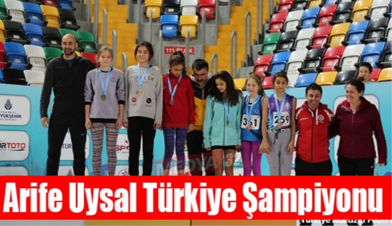 Arife Uysal Türkiye Şampiyonu