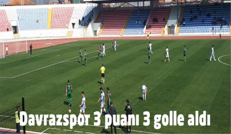 Davrazspor 3 puanı 3 golle aldı
