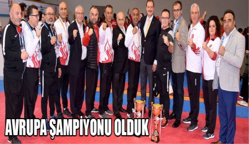 Erbil Hocanın antrenörü olduğu milli takımımız Avrupa Şampiyonu