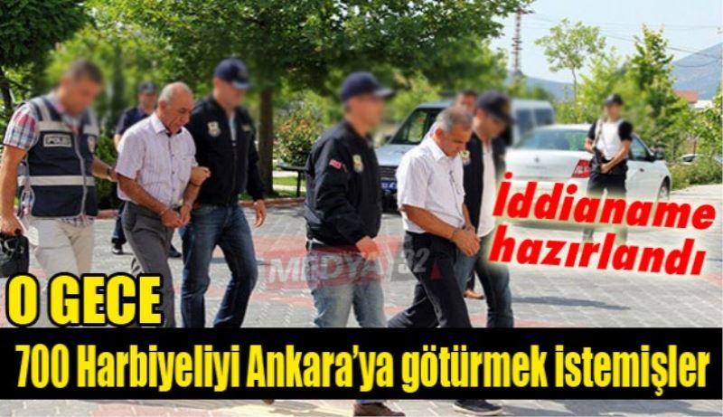 İddianame hazırlandı! 700 Harbiyeliyi Ankara