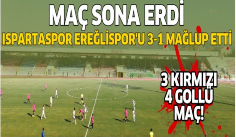 Isparta32spor 3 puanı 3 golle aldı 