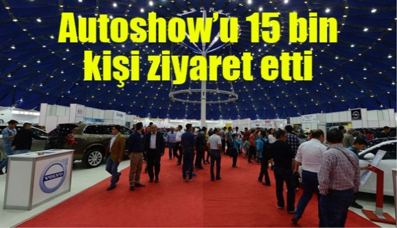 Isparta Autoshow’u 15 bin kişi ziyaret etti 