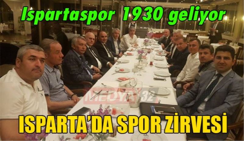 Isparta’da Spor Zirvesi/ Ispartaspor 1930 geliyor
