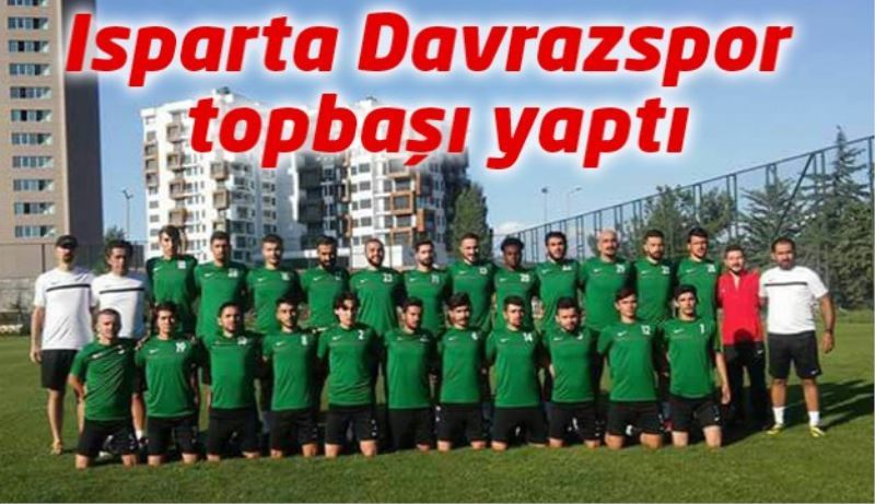 Isparta Davrazspor, topbaşı yaptı