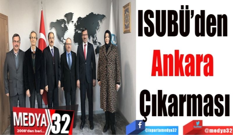 ISUBÜ’den 
Ankara 
Çıkarması
