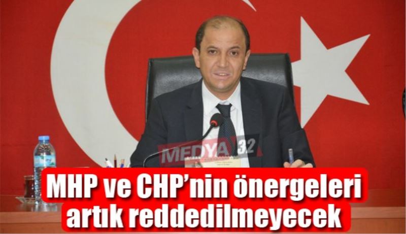 MHP ve CHP’nin önergeleri artık reddedilmeyecek 