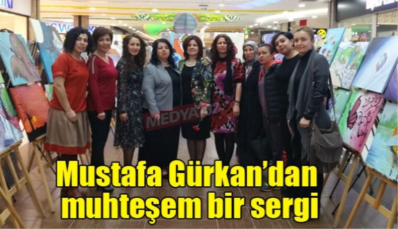 Mustafa Gürkan’dan muhteşem bir sergi