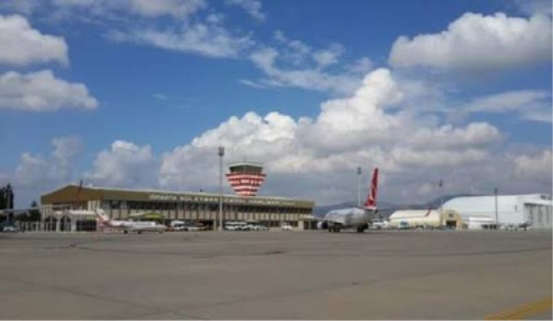 Süleyman Demirel Havalimanı 2017’de 189 bin yolcuya hizmet verdi