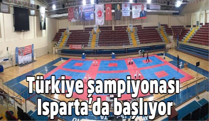 Türkiye şampiyonası Isparta