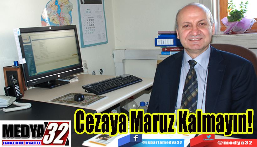 Isparta İl Sivil Toplumla İlişkiler Müdürlüğün Derneklere Uyarı;  Cezaya Maruz Kalmayın! 