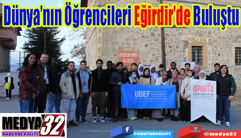 Dünya’nın Öğrencileri  Eğirdir’de Buluştu