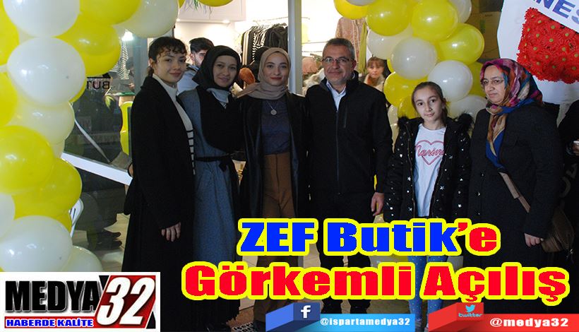 ZEF Butik’e  Görkemli Açılış 