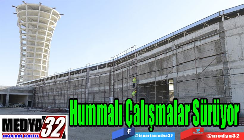 Yeni Otogar Alanında  Hummalı Çalışmalar Sürüyor 