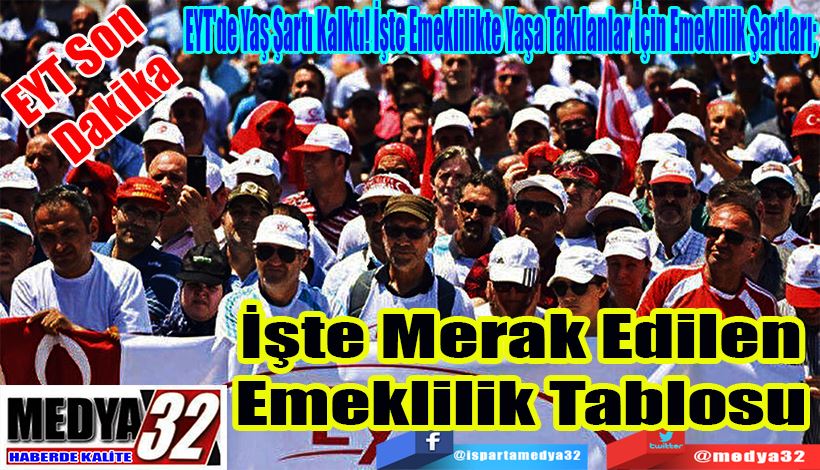 EYT Son Dakika EYT