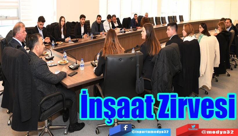 ITSO, SDÜ Ve İMO’dan Ortak Etkinlik: İnşaat Zirvesi