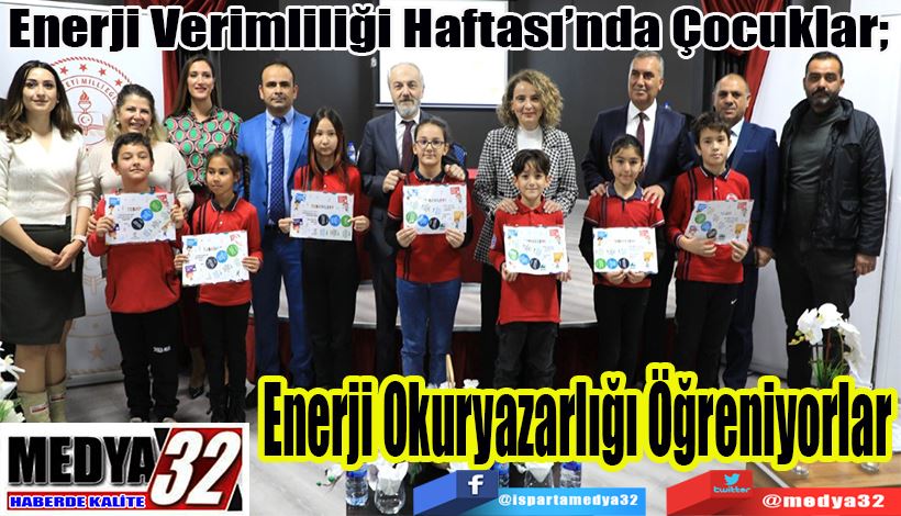 Enerji Verimliliği Haftası’nda Çocuklar;  Enerji Okuryazarlığı Öğreniyorlar