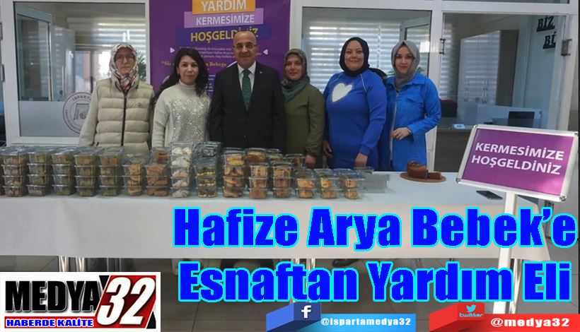 Hafize Arya Bebek’e Esnaftan Yardım Eli