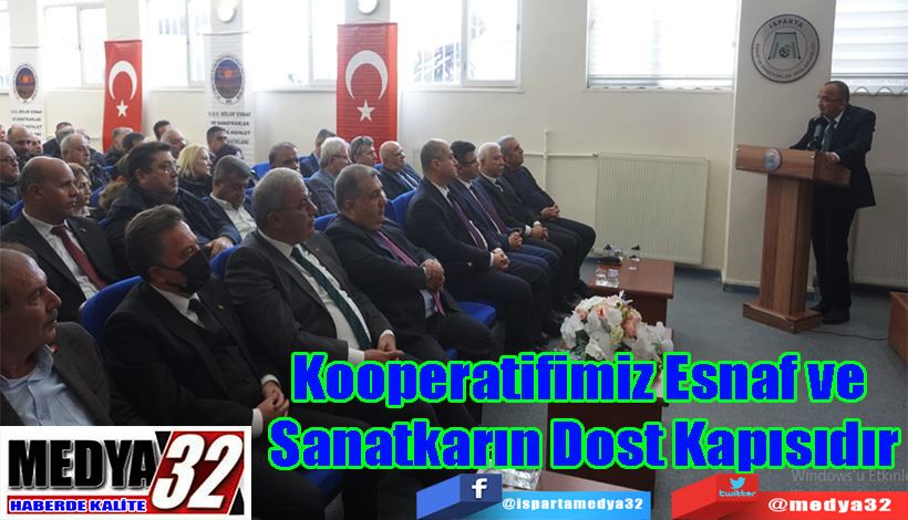 Kooperatifimiz Esnaf ve  Sanatkarın Dost Kapısıdır