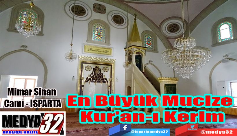 Bugünkü Hutbenin Konusu;  En Büyük Mucize  Kur