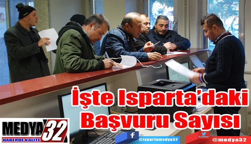 Isparta’da EYT Müracaatı 11 Bini Geçti;  İşte Isparta’daki Başvuru Sayısı 