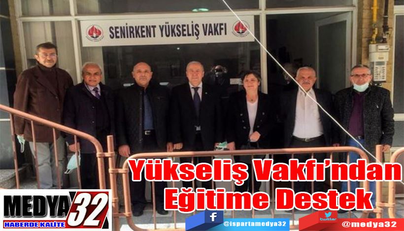 Yükseliş Vakfı’ndan  Eğitime Destek