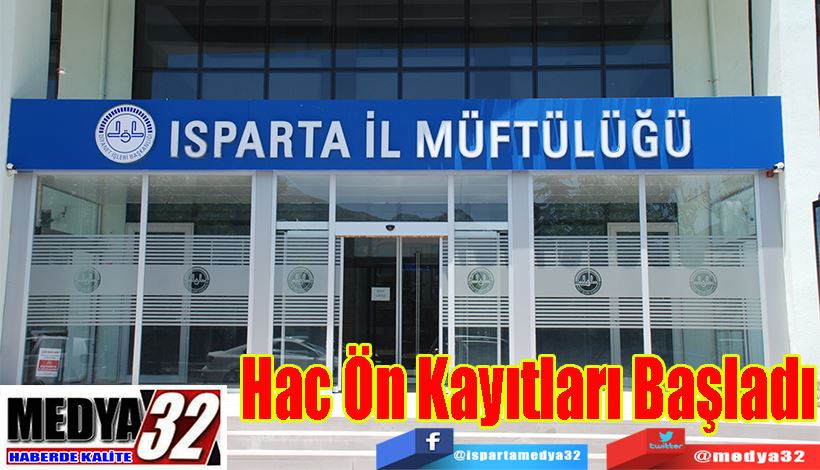 Hac Ön Kayıtları Başladı