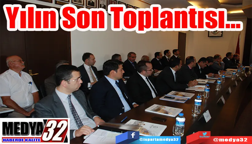 Yılın Son Toplantısı…