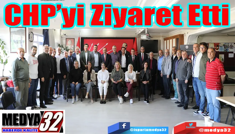 Başkan Tural ‘Dan CHP’nin Yeni Başkanlarına Ziyaret;  CHP’yi Ziyaret Etti