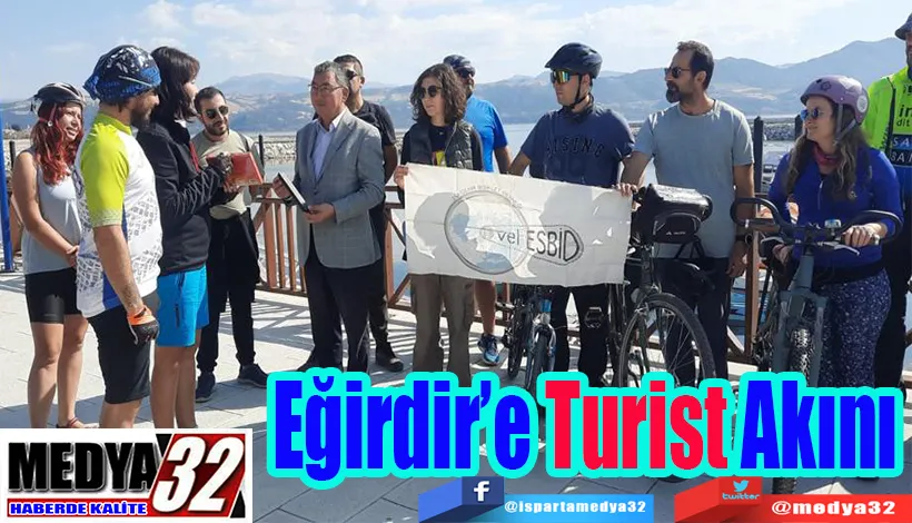 Eğirdir’e Turist Akını 