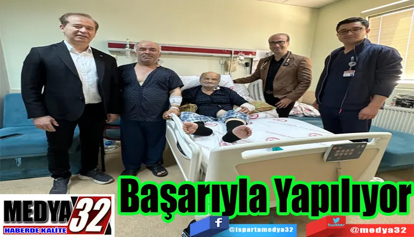 SDÜ’de Küçük Kesi Baypass Ameliyatları;  Başarıyla Yapılıyor