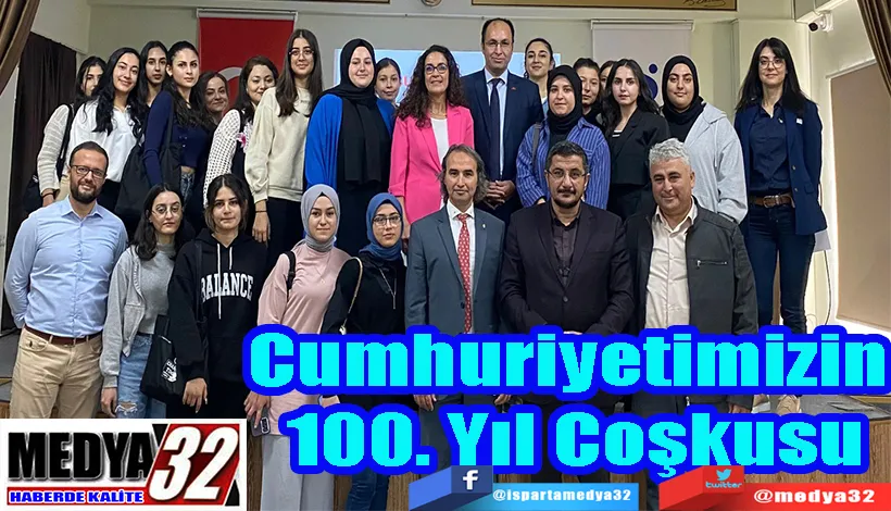 ISUBÜ İktisadi ve İdari Bilimler Fakültesi’nde;  Cumhuriyetimizin  100. Yıl Coşkusu