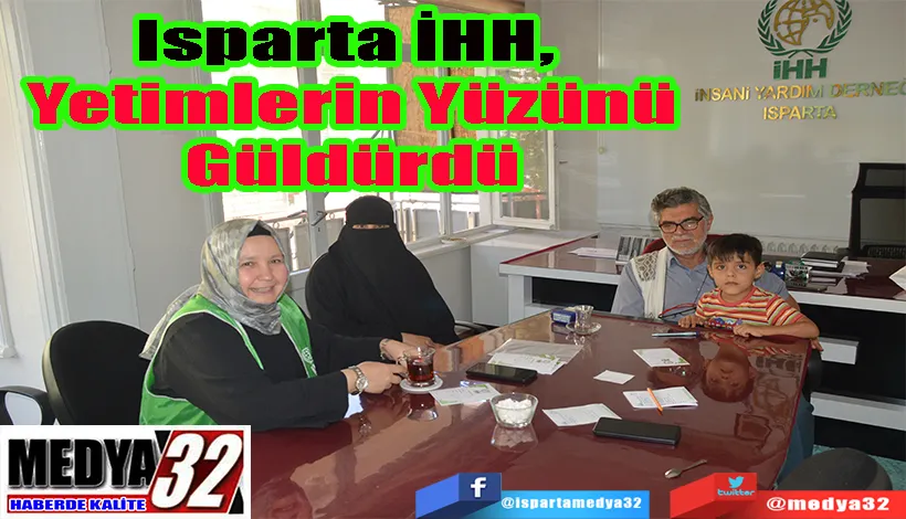 Isparta İHH,  Yetimlerin Yüzünü Güldürdü