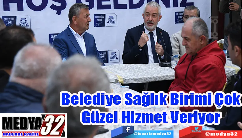 Belediye Sağlık Birimi Çok Güzel Hizmet Veriyor 