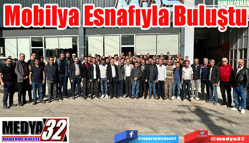 IEOB Başkanı Ahmet Tural;  Mobilya Esnafıyla Buluştu