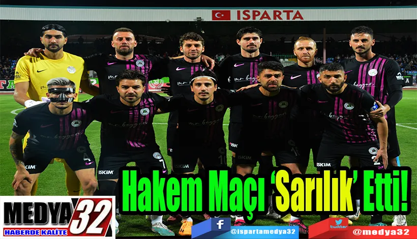 Her İki Takım Futbolcularına 10 Sarı Kart Gösterdi;  Hakem Maçı ‘Sarılık’ Etti! 