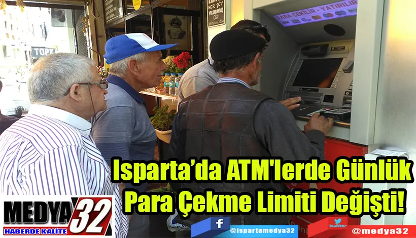 Isparta’da ATM