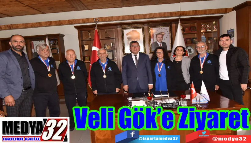 Bocce Takımından Başkan  Veli Gök’e Ziyaret