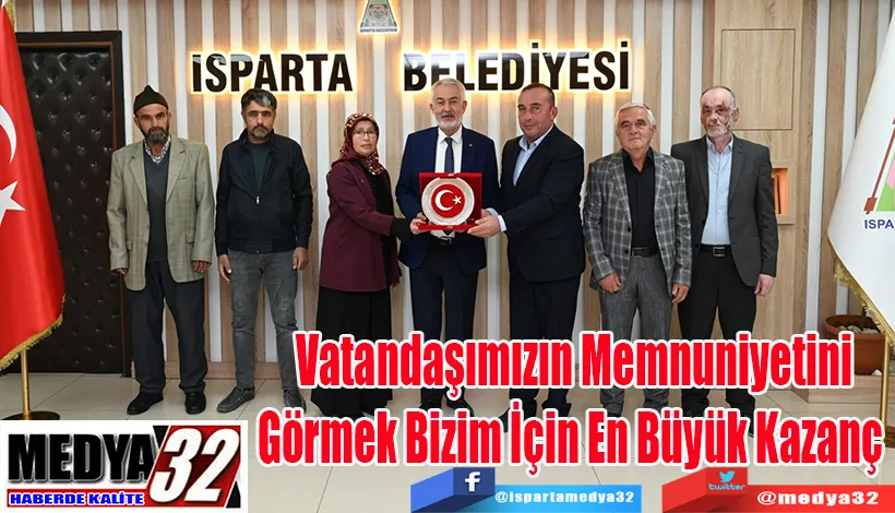 Belediye Başkanı Başdeğirmen:  Vatandaşımızın Memnuniyetini Görmek Bizim İçin En Büyük Kazanç 