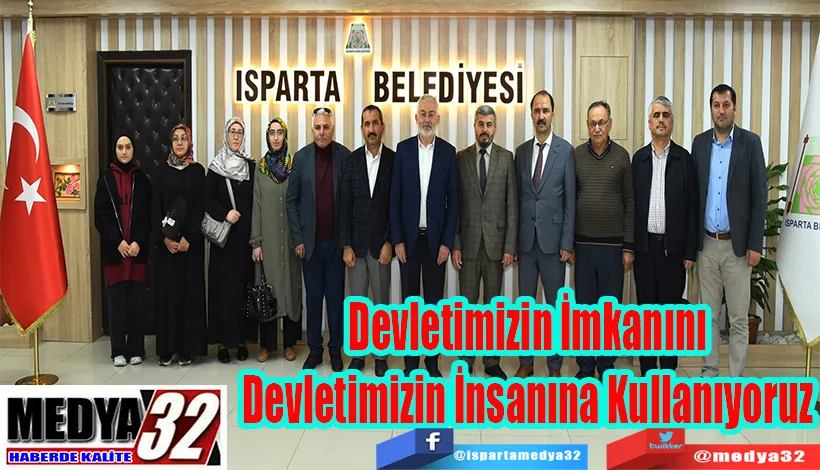 Belediye Başkanı Başdeğirmen;  Devletimizin İmkanını Devletimizin İnsanına Kullanıyoruz