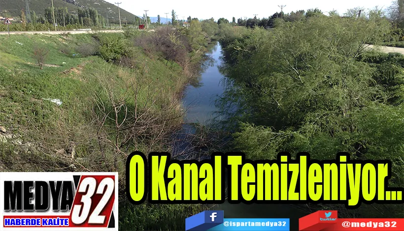 Kovada Kanalının Temizlenmesine Karar Verildi;  O Kanal Temizleniyor…