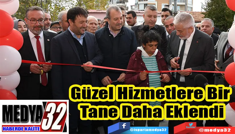 Güzel Hizmetlere Bir  Tane Daha Eklendi 