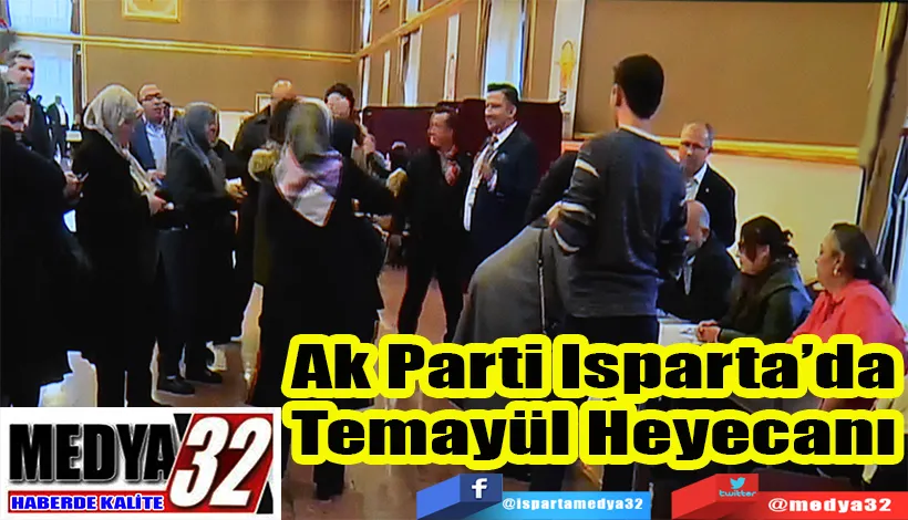 Ak Parti Isparta’da Temayül Heyecanı