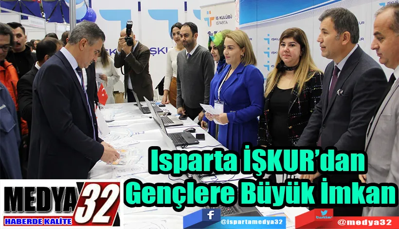 Isparta İŞKUR’dan  Gençlere Büyük İmkan 