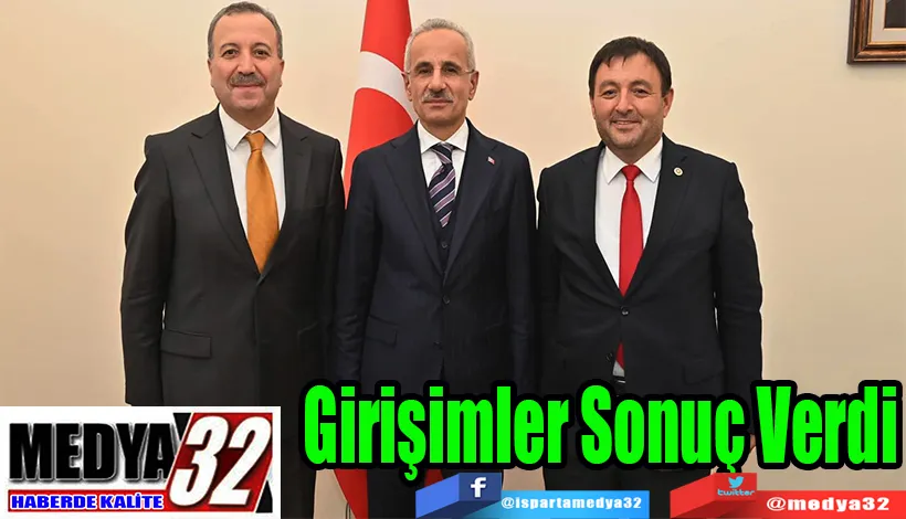 Girişimler  Sonuç Verdi 